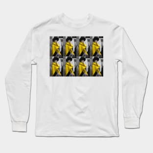 Mannequin in Yellow - Collage Long Sleeve T-Shirt